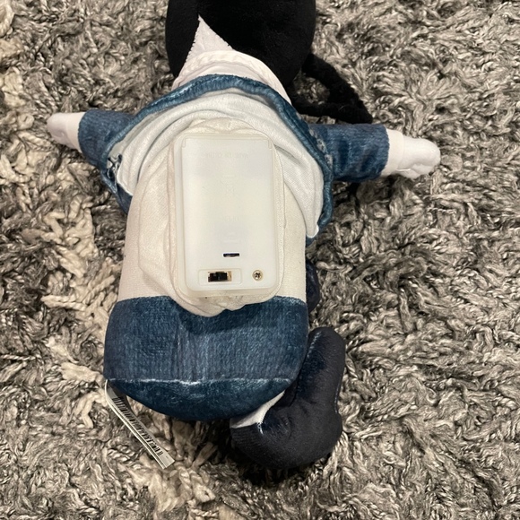 Wednesday Aadams Singing Plush Stuffed Doll Spooky Goth - Picture 7 of 7